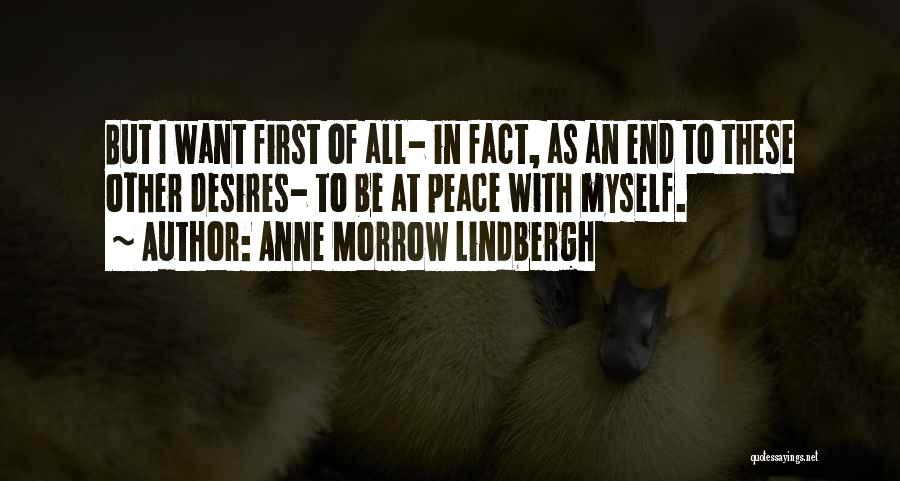 I At Peace Quotes By Anne Morrow Lindbergh