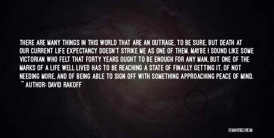 I At Peace Quotes By David Rakoff