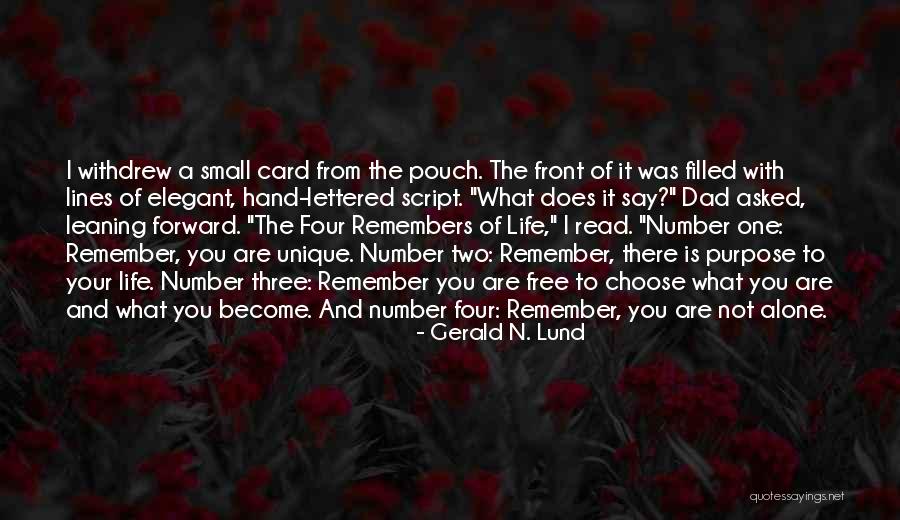 I Become Alone Quotes By Gerald N. Lund I Become Alone Quotes By Gerald N. Lund