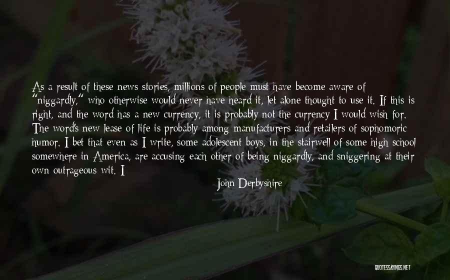 I Become Alone Quotes By John Derbyshire I Become Alone Quotes By John Derbyshire