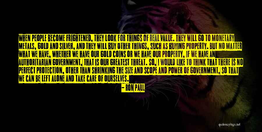 I Become Alone Quotes By Ron Paul I Become Alone Quotes By Ron Paul