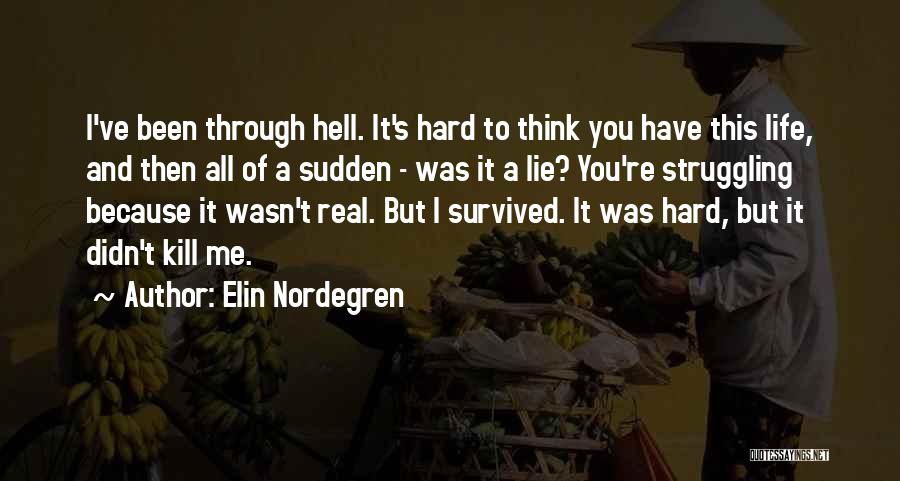 I Been Through Hell Quotes By Elin Nordegren