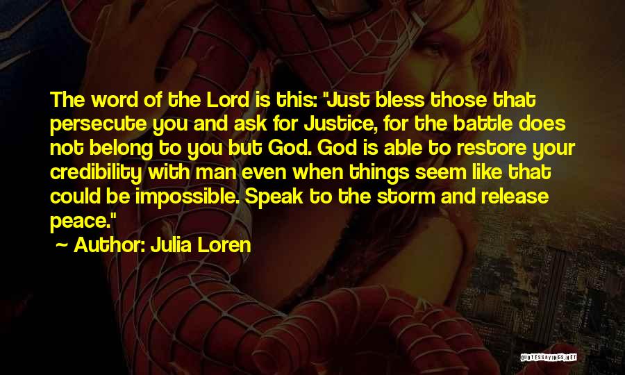 I Belong To You Lord Quotes By Julia Loren