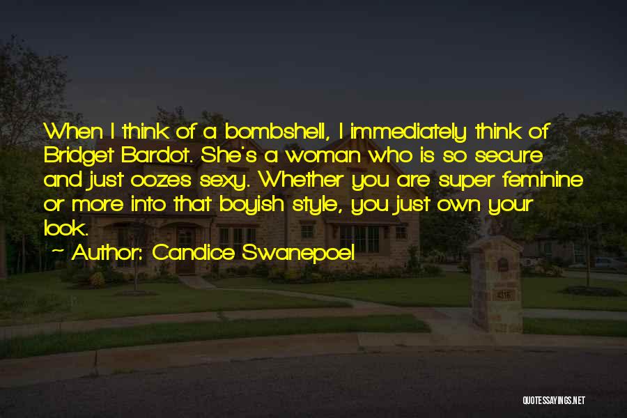 I Boyish Quotes By Candice Swanepoel