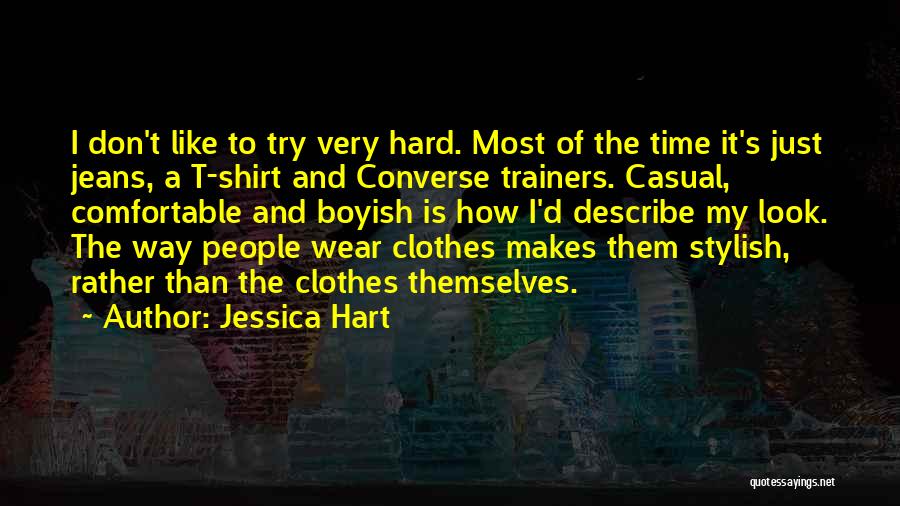 I Boyish Quotes By Jessica Hart