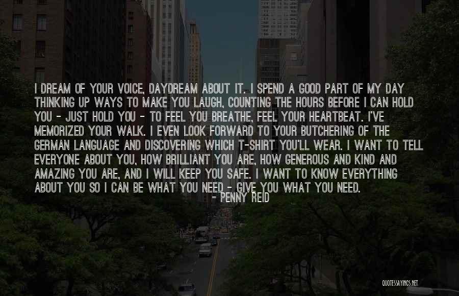I Breathe Your Love Quotes By Penny Reid I Breathe Your Love Quotes By Penny Reid