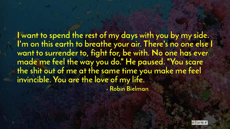 I Breathe Your Love Quotes By Robin Bielman