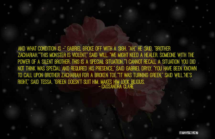 I Broke Him Quotes By Cassandra Clare I Broke Him Quotes By Cassandra Clare