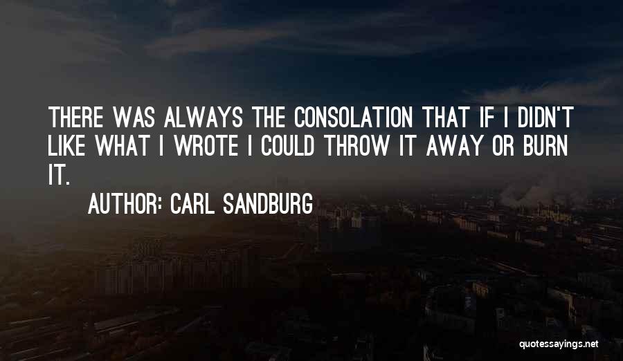 I Burn Quotes By Carl Sandburg