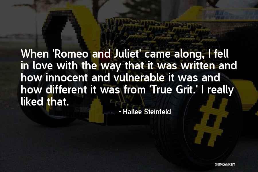 I Came Along Quotes By Hailee Steinfeld I Came Along Quotes By Hailee Steinfeld