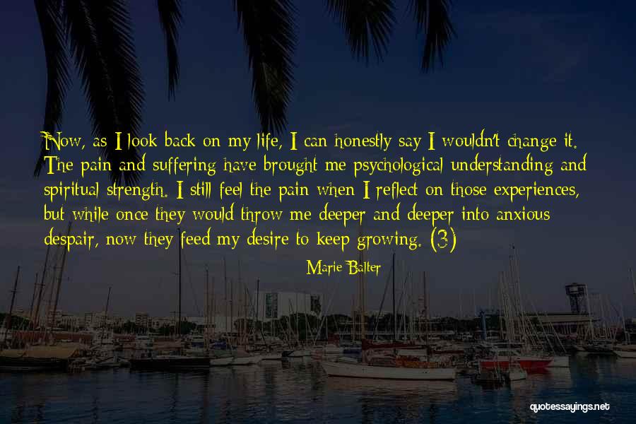 I Can Change My Life Quotes By Marie Balter