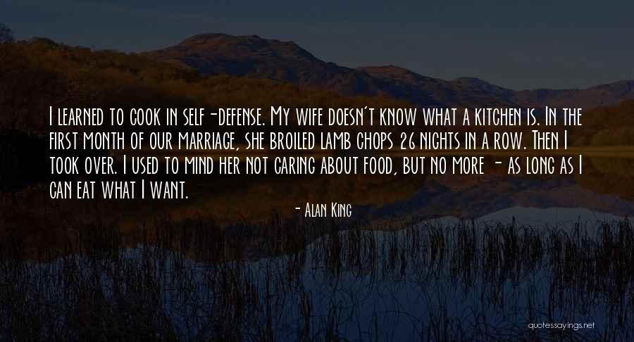 I Can Cook Quotes By Alan King