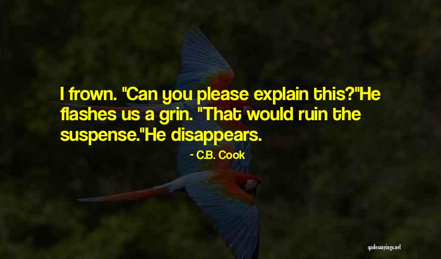 I Can Cook Quotes By C.B. Cook