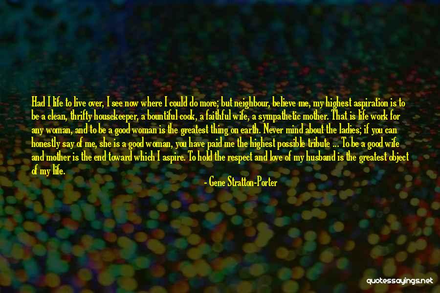 I Can Cook Quotes By Gene Stratton-Porter