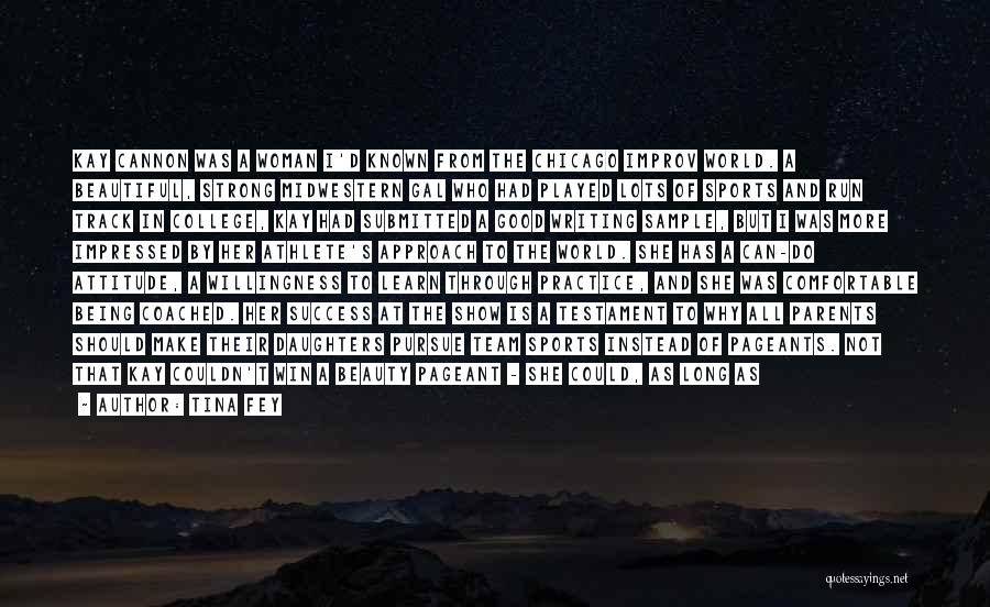 I Can Do Attitude Quotes By Tina Fey