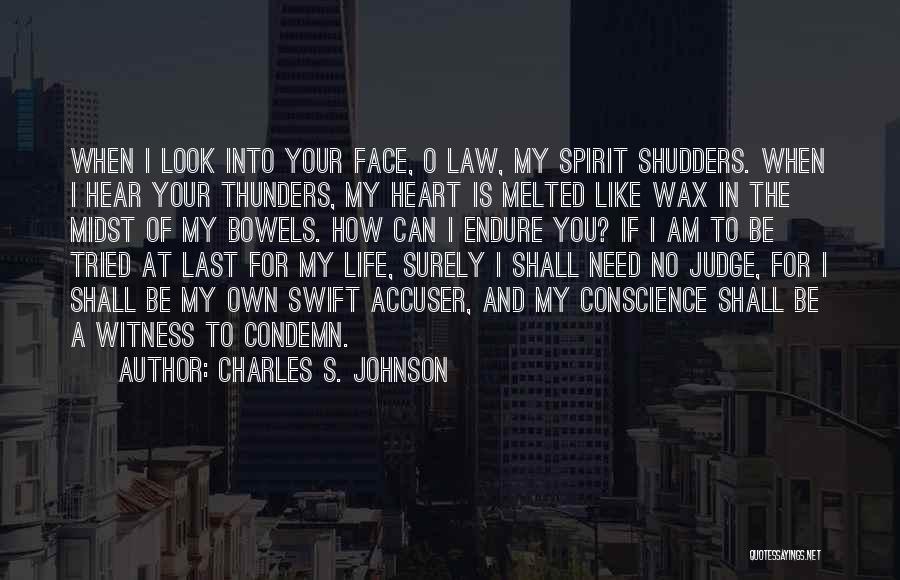 I Can Hear Your Heart Quotes By Charles S. Johnson