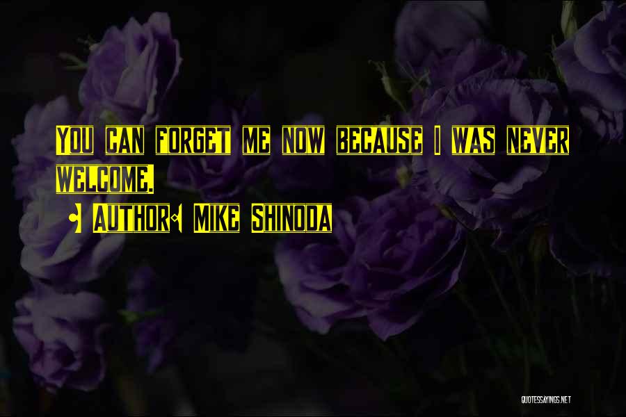 I Can Never Forget You Quotes By Mike Shinoda