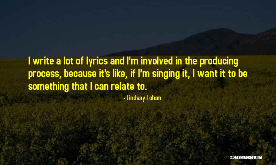 I Can Relate Quotes By Lindsay Lohan