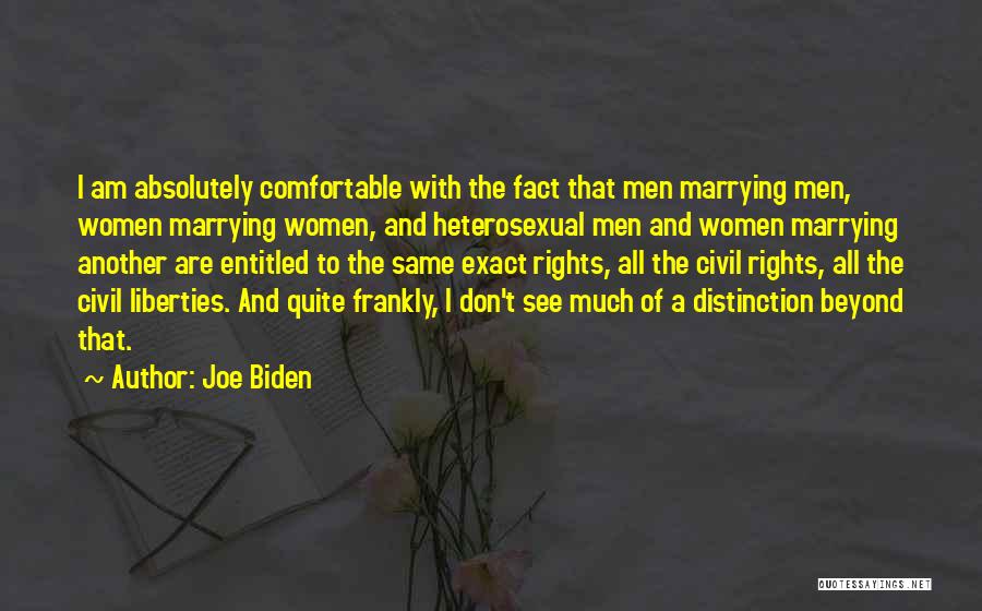 I Can See Myself Marrying You Quotes By Joe Biden