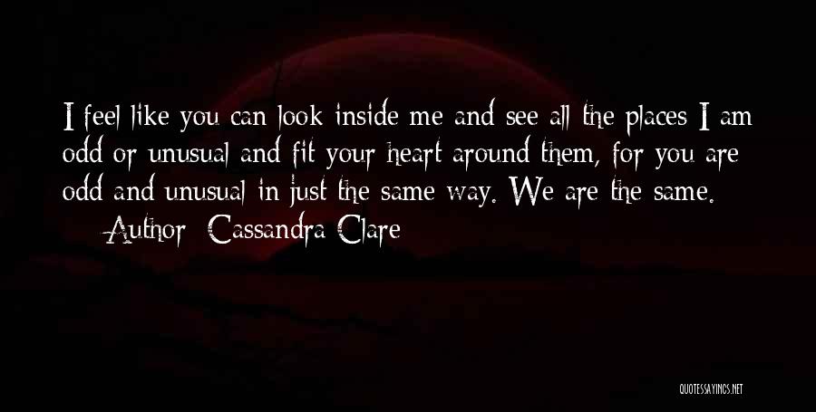 I Can See Your Heart Quotes By Cassandra Clare