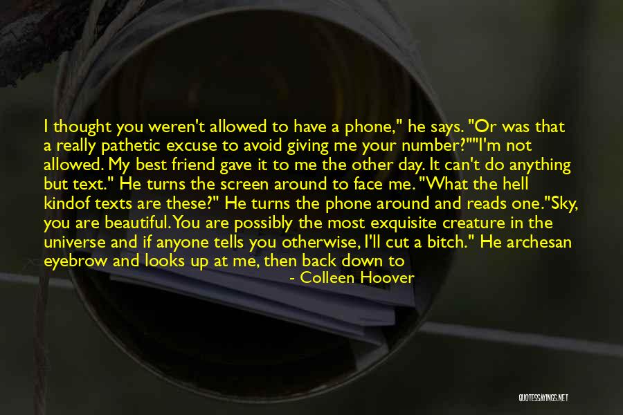 I Can Tell You Anything Quotes By Colleen Hoover I Can Tell You Anything Quotes By Colleen Hoover