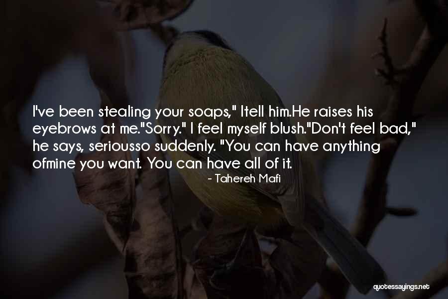 I Can Tell You Anything Quotes By Tahereh Mafi I Can Tell You Anything Quotes By Tahereh Mafi