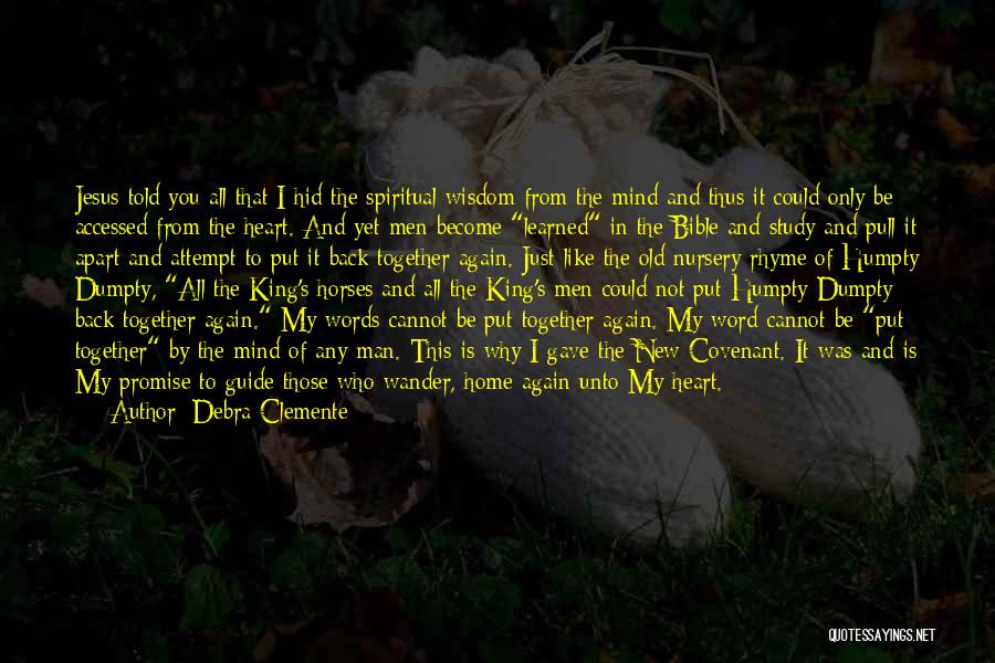 I Cannot Promise You Quotes By Debra Clemente