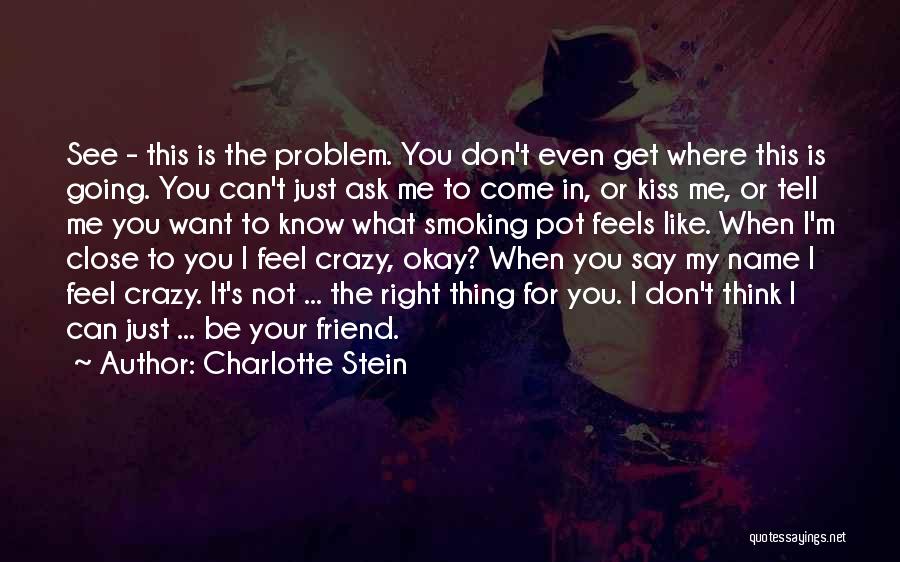 I Can't Be Your Friend Quotes By Charlotte Stein
