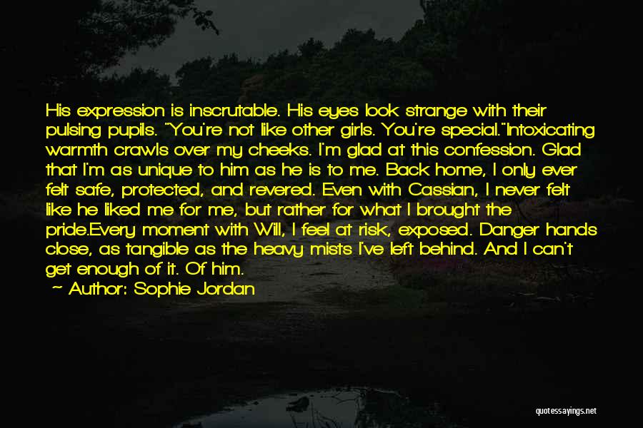 I Can't Close My Eyes Quotes By Sophie Jordan