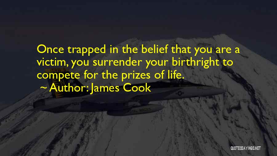 I Cant Compete Quotes By James Cook