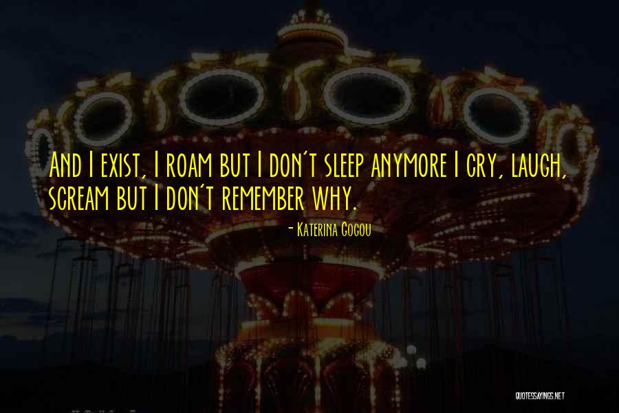 I Can't Cry Anymore Quotes By Katerina Gogou