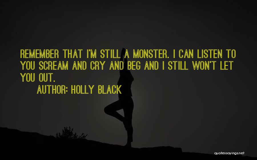 I Can't Cry Quotes By Holly Black