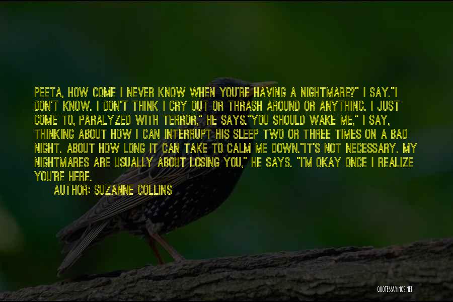 I Can't Cry Quotes By Suzanne Collins