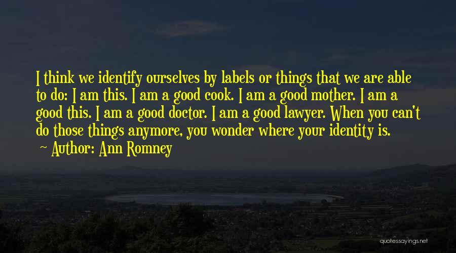 I Can't Do This Anymore Quotes By Ann Romney