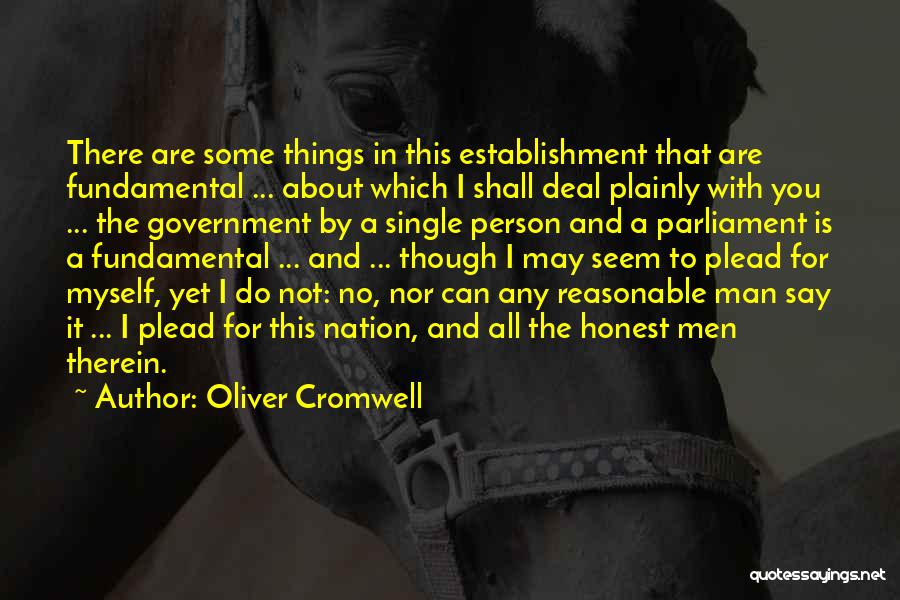 I Can't Do This By Myself Quotes By Oliver Cromwell