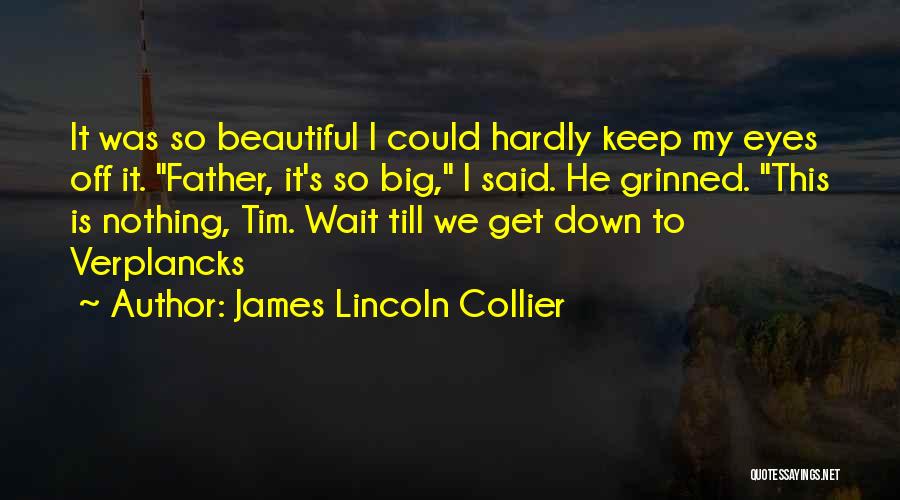 I Can't Hardly Wait Quotes By James Lincoln Collier