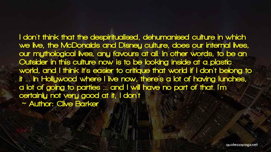 I Can't Live Like This Quotes By Clive Barker