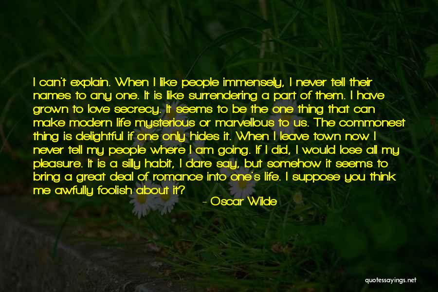 I Can't Lose You Quotes By Oscar Wilde I Can't Lose You Quotes By Oscar Wilde