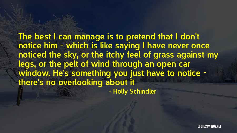 I Can't Pretend Quotes By Holly Schindler I Can't Pretend Quotes By Holly Schindler