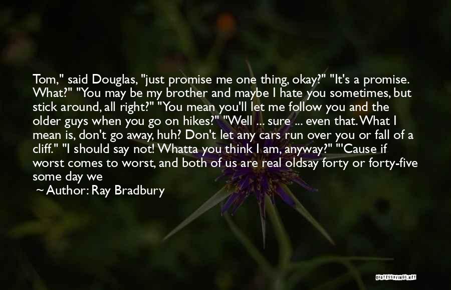 I Can't Promise You The World Quotes By Ray Bradbury