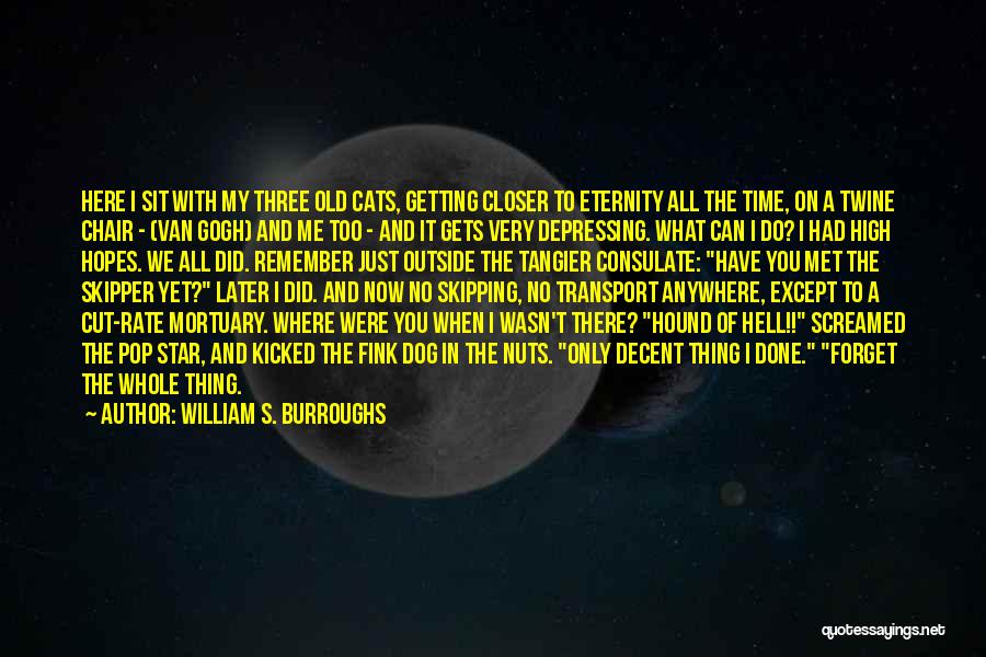 I Can't Remember You Quotes By William S. Burroughs