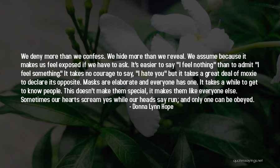 I Can't Say No To You Quotes By Donna Lynn Hope