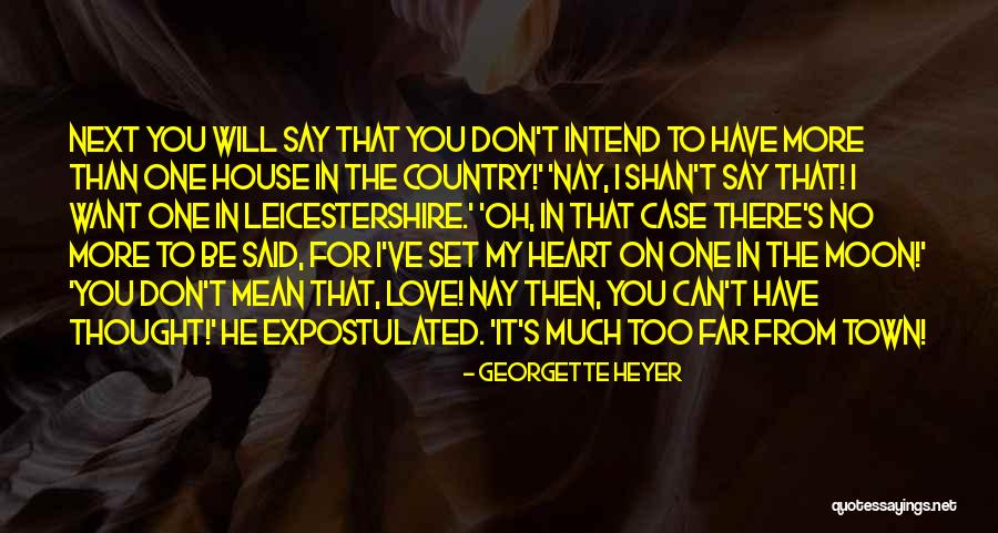 I Can't Say No To You Quotes By Georgette Heyer