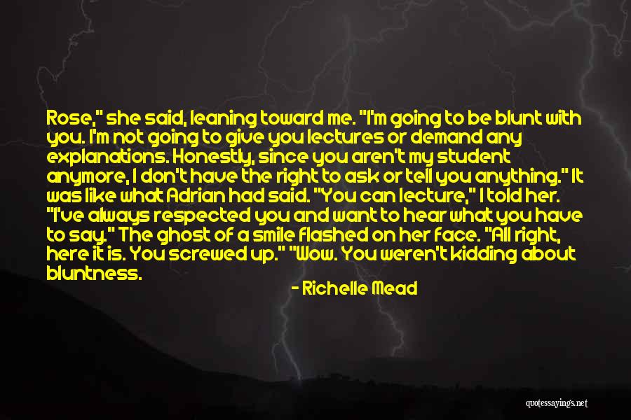 I Can't Smile Anymore Quotes By Richelle Mead I Can't Smile Anymore Quotes By Richelle Mead