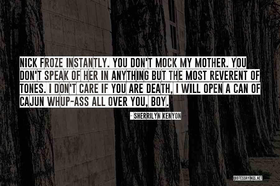 I Can't Speak Quotes By Sherrilyn Kenyon I Can't Speak Quotes By Sherrilyn Kenyon