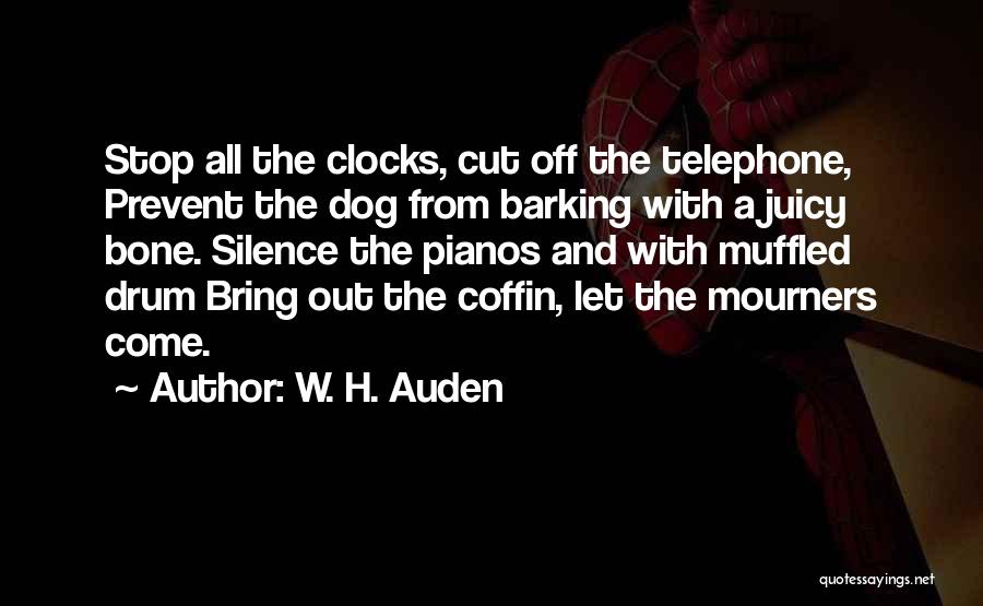 I Can't Stop Cutting Quotes By W. H. Auden