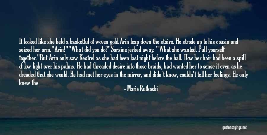 I Can't Tell You My Feelings Quotes By Marie Rutkoski