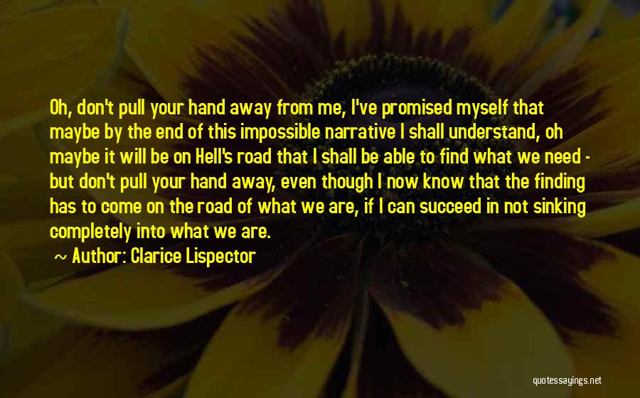 I Can't Understand Myself Quotes By Clarice Lispector