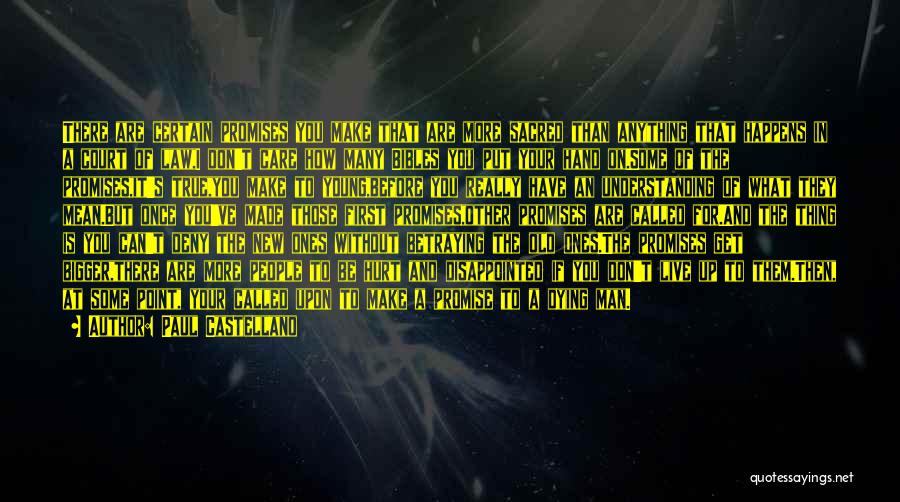 I Care But You Don't Quotes By Paul Castellano