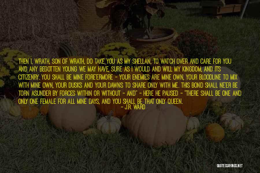 I Care Do You Quotes By J.R. Ward